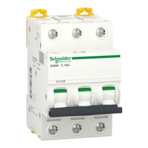 MCB 3P 10A 6kA ACTI 9	A9K24310
