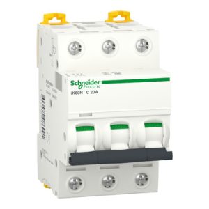 MCB 3P 20A 6kA ACTI 9	A9K24320