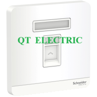 Ổ cắm mạng CAT6 đơn	E8331RJS6_WE_G19