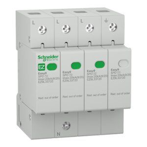 Chống sét lan truyền SPD 3P+N 20kA	EZ9L33720