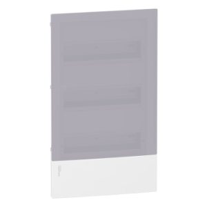 Tủ điện nhựa âm tường 36 đường cửa mờ MIP22312T