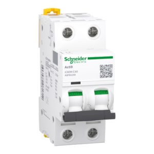 MCB 2P 40A 10kA ACTI 9	A9F84240