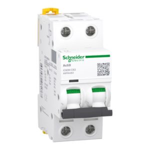 MCB 2P 63A 10kA ACTI 9	A9F84263